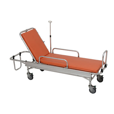 品質  Orange Automatic Loading Stretcher Wheel Stretcher Hospital Safety Standard 工場