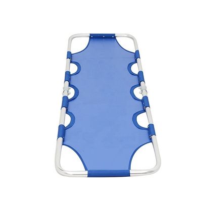 青い折りたたむ布のストレッチャー I級 アルミ製の折りたたむストレッチャー