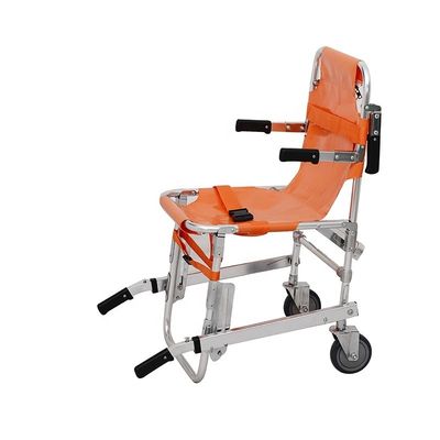 柔軟な階段 スタッチャー オレンジ 穏やかで安全な患者移転