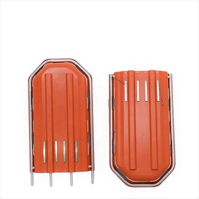 オレンジレスキューバスケット ストレッチャー ファーストエイド 折りたたむストックバスケット OEM