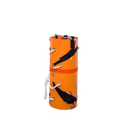 オレンジ複合プラスチック折りたたむ救助ストレッチャー 250*84*0.5cm